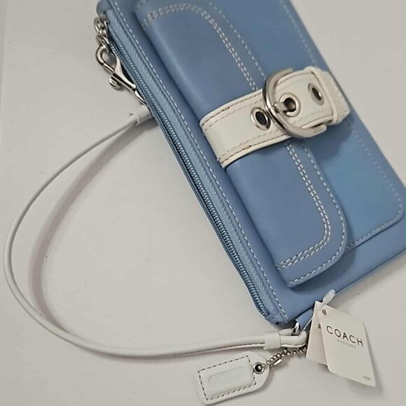 Coach Soho Light Blue w/ White - Picture 5 of 7